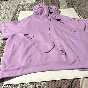 White birch sweatshirt